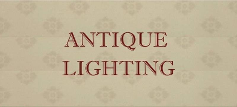 antique lighting