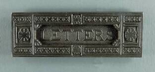 antique letter slots